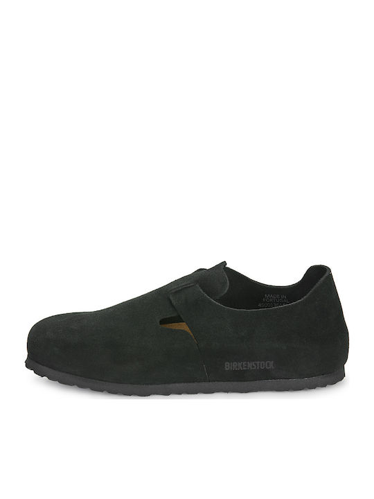 Heritage London Wildleder Stiefeletten Damen Schwarz