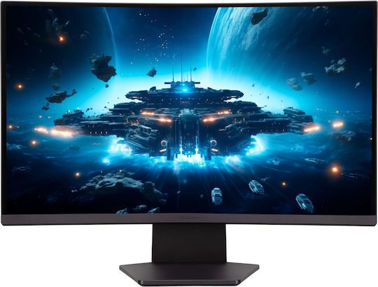 LG UltraGear 27GS60QX-B VA HDR Gebogen Monitor 27" QHD 2560x1440 180Hz mit Reaktionszeit 1ms GTG