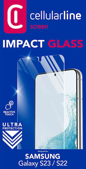Cellular Line Tempered Glass (Samsung Galaxy S23/S22)