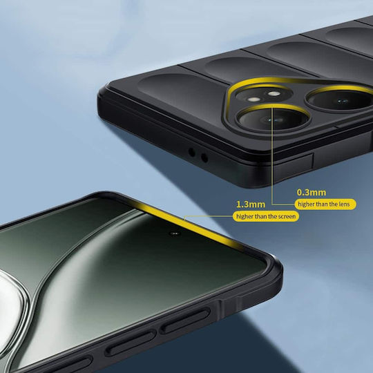 Techsuit Back Cover Black (Realme GT 6 / GT 6T)