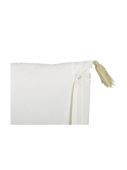Beliani Perna De Canapea Din 100% Bumbac Verde 45x45cm