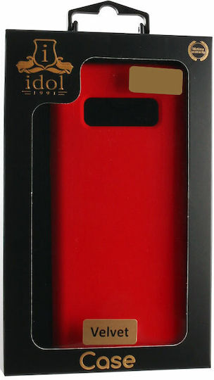 Idol 1991 Velvet TPU Umschlag Rückseite Silikon Rot (Galaxy Note 8)