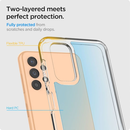 Ultra Hybrid Crystal Back Cover Silicon 2mm Transparent (Galaxy A13 4G - Galaxy A13 4G)