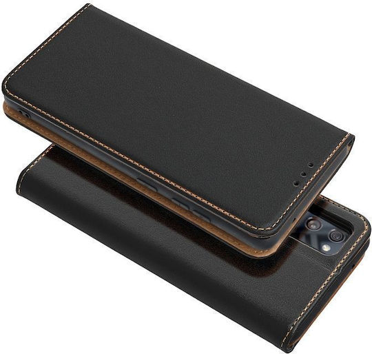 Back Cover Leather Black (Redmi Note 12 Pro 4G)