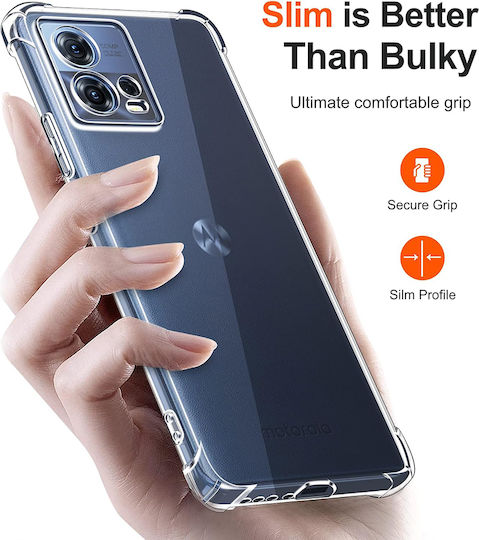 Techsuit Techsuit Задна корица Силикон Прозрачен (Motorola Edge 30 Fusion)