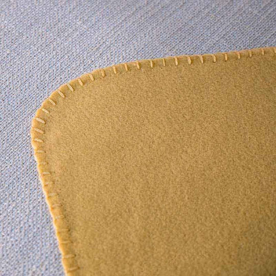 Κουβέρτα Fleece Μονή 170x130εκ. Yellow