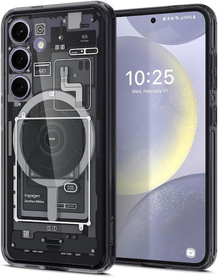 Spigen Ultra Hybrid Onetap Задна корица Пластмаса 2мм Черен (Galaxy S24)