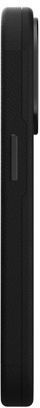 Moshi Napa Slim Back Cover Δερματίνης Midnight Black (iPhone 14 Pro)