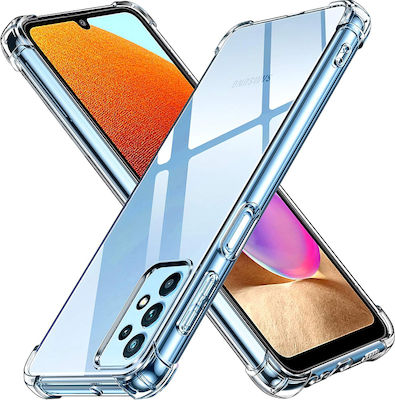 Techsuit Umschlag Rückseite Silikon Transparent (Galaxy A32 4G)