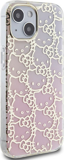 Hello Kitty Задна корица Пластмаса Розов (iPhone 15)