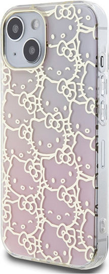 Hello Kitty Задна корица Пластмаса Розов (iPhone 15)