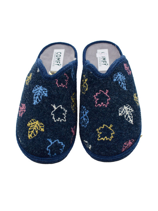 Comfy Anatomic Anatomical Women's Slippers in Blue color