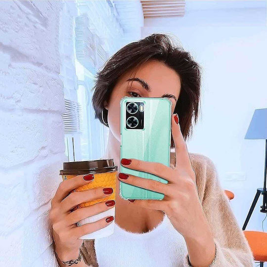 Techsuit Techsuit Back Cover Silicone Transparent (OnePlus Nord N20 SEOppo A57 4G)