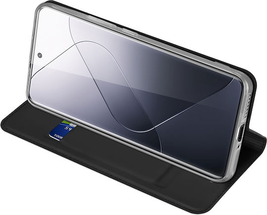 Dux Ducis Skin Pro Book Δερματίνης Μαύρο (Xiaomi 14 Pro - Dux Ducis)