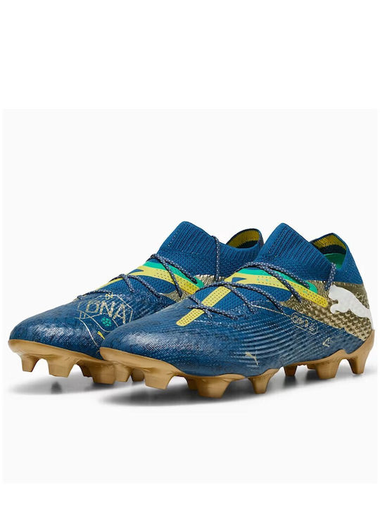 PUMA Future 7 Ultimate Fußballschuhe mit Stollen Blau