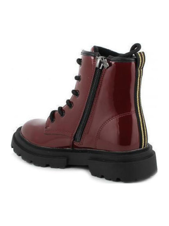 Kinderstiefel Burgundisch