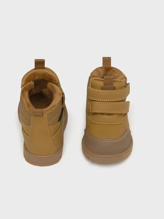 Mayoral Kids Boots Tabac Brown