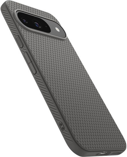 Spigen Liquid Air Umschlag Rückseite Silikon Robust Gray (Google Pixel 9 / 9 Pro)