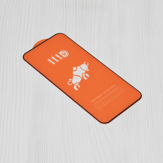 Techsuit 111d Full Glue Full Face Tempered Glass Μαύρο (OnePlus Nord 3)