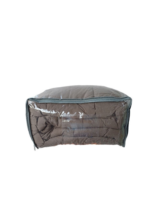 BS Collection Πάπλωμα Μονό με Γέμιση Microfiber 160x240εκ. Καφέ 270 GSM