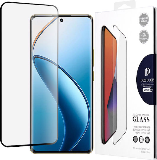 Dux Ducis Tempered Glass Black (Realme 12 Pro / 12 Pro+)