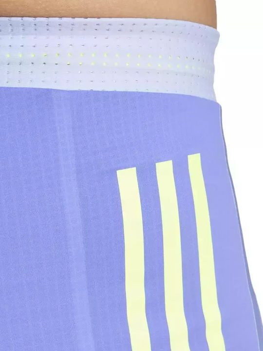 adidas Adizero Men's Sports Short Leggings Blue