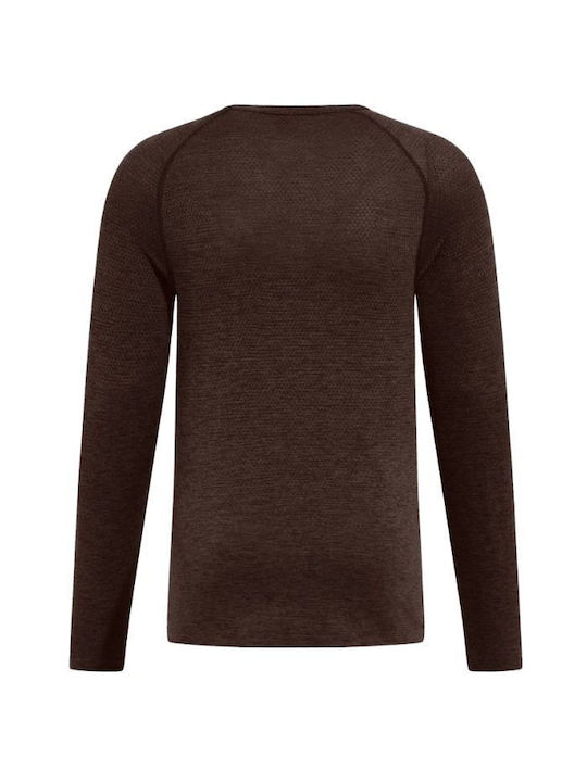 Odlo Essentials Herren Thermo Langarmshirt Burgundisch