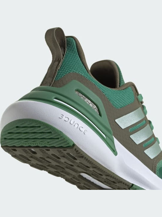 adidas gazelle silver green womens Adidas Kids RapidaSport Bounce Running Shoes – Jim Kidd Sports main image 0