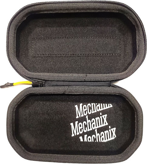 Mechanix Wear Θήκη Γυαλιών Ημίσκληρη με Φερμουάρ Μαύρη