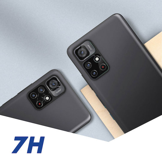 3MK Flexible Glass Prοtector 4 Pack Προστασία Κάμερας Tempered Glass Διάφανο για το Poco M4 Pro 5G
