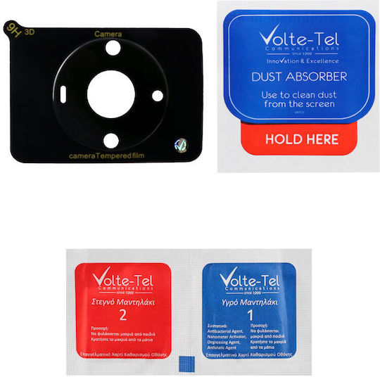 Volte-Tel Camera Protection Tempered Glass Black for the Realme 11 8356131