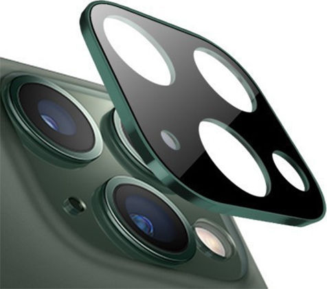 Protective Camera Protection Metal Frame Green for the iPhone 11 Pro / 11 Pro Max
