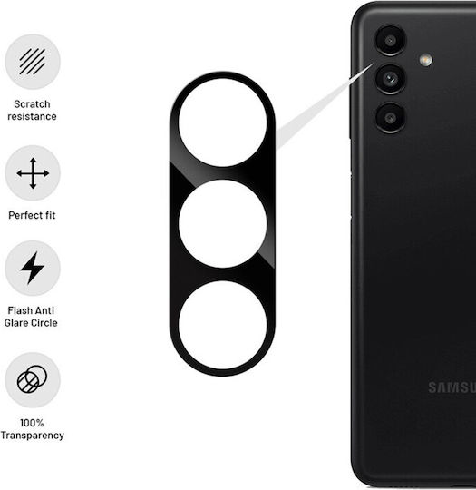 Techsuit Full Kameraschutz Gehärtetes Glas Black für das Samsung Galaxy S24 Plus.