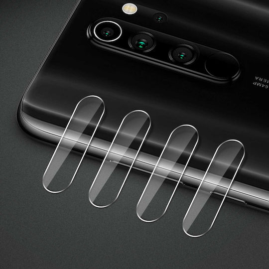 3MK FG Lens 4 τμχ Προστασία Κάμερας Tempered Glass Διάφανο για το Redmi Note 8 Pro