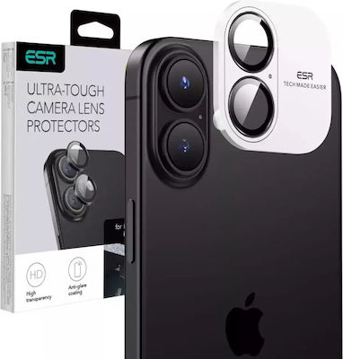 ESR Protecție Cameră Sticlă călită Black pentru iPhone 16 / 16 Plus