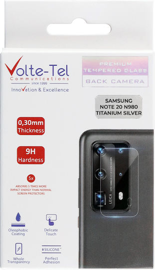 Volte-Tel Προστασία Κάμερας Μεταλλικό Πλαίσιο Ασημί για το Galaxy Note 20