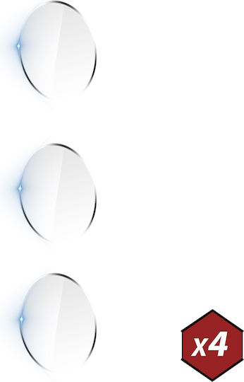 3MK Lens Flexible Glass Προστασία Κάμερας Tempered Glass Διάφανο για το Galaxy S21 5G