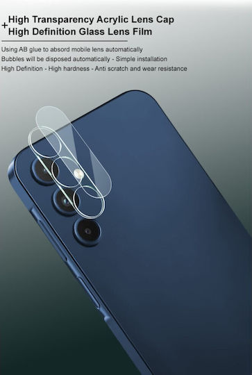 Imak Anti-etching Camera Glass For Samsung Galaxy A15 4g / A15 5g Camera Lens Tempered Glass 9h - 0.15mm