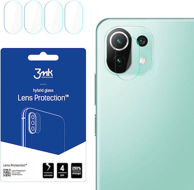 3MK Lens Kameraschutz Gehärtetes Glas für das Mi 11 Lite 5G/11