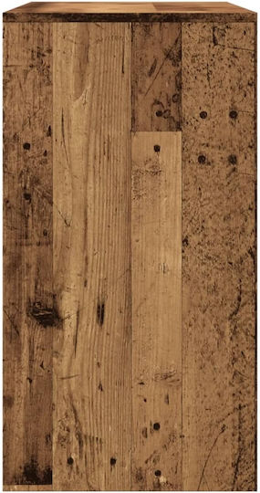 Конзолна маса Дървена Кафяв Д89xШ41xВ76.5cm