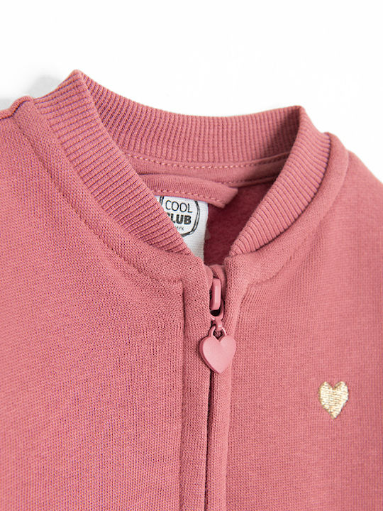 Cool Club Kids Sweatshirt Cardigan Pink