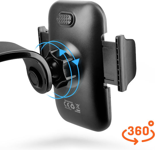 Suport Auto pentru Smartphone Linq Cleme Reglabile Ventuză Montare Negru