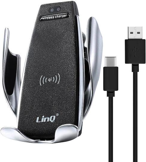 LinQ Car Mobile Mount 3.5-6.5 Inches with Adjustable Hooks Black