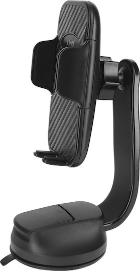 Suport Auto pentru Smartphone Linq Cleme Reglabile Ventuză Montare Negru