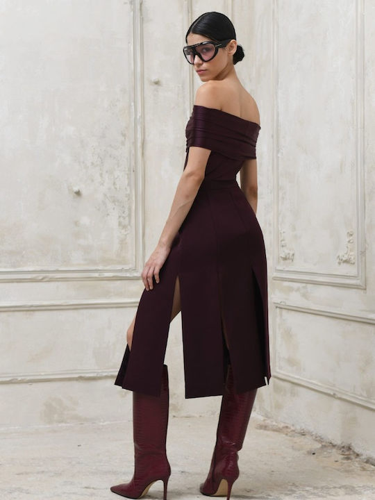 Trilogy Clothing Skirt Bordeaux