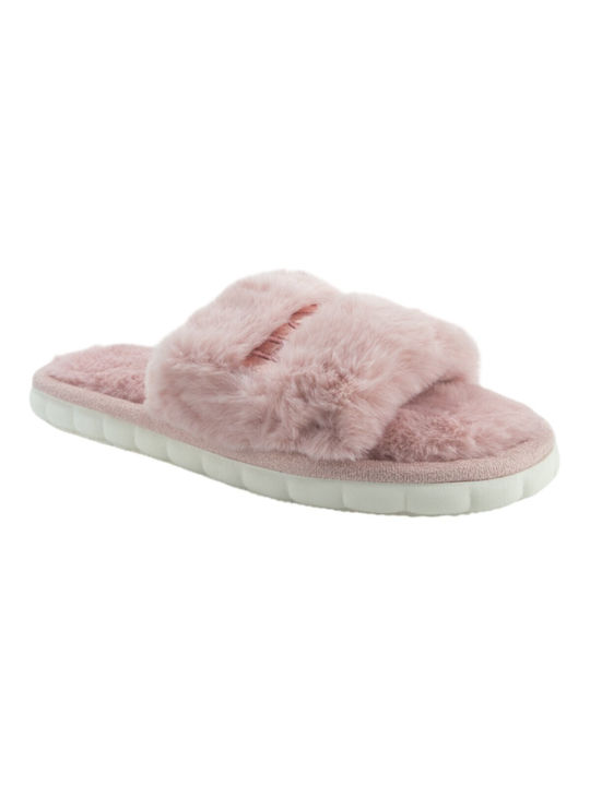 Plato Winter Women's Slippers in Pink color