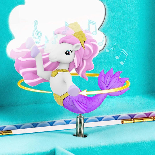Jewelry Music Box Craze Galupy Mermaid 14.7 X 12.2 X 9.2 Cm