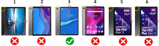 Lenovo Tab M10 Plus X606 10.3" Tempered Glass Screen Protector