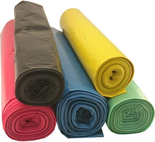 Meva Müllbeutel für den Garten Kapazität 120Es 120x70cm 15Stück Blau
