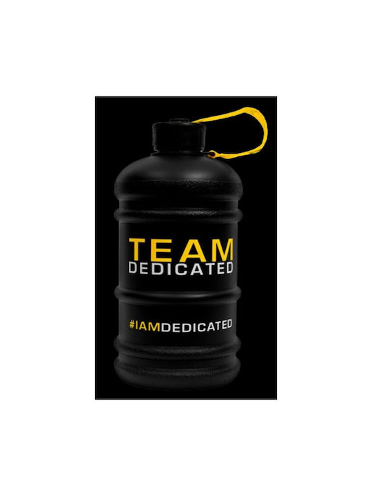 Dedicated Nutrition Water Jug Πλαστικό Παγούρι 2200ml Μαύρο